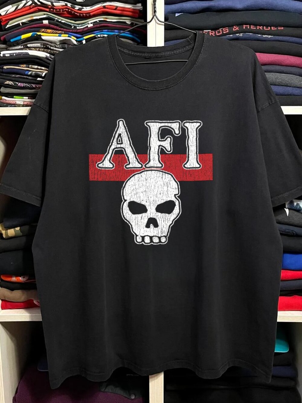 90s AFI Black Tee